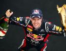 Vettel wins, takes F1 title lead from Alonso