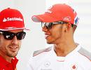 Hamilton backs 'former foe' Alonso to win F1 world title