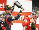 Vettel rules the Indian GP again, Alonso second