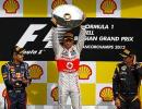 Button savours Spa win after Alonso crashes out