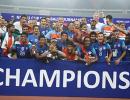 India are Nehru cup champions