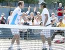 Paes in quarters of men's, mixed doubles