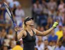 PHOTOS: Sharapova survives upset bid by Petrova