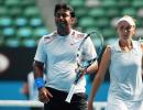 US Open: Paes, Sania out of mixed doubles