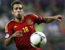 Barca fullback Alba out of Spartak game