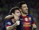 Messi upstages Ronaldo with Spartak double