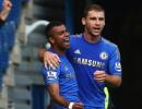 Late Cole goal gives Chelsea win over Stoke