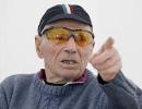 French centenarian cyclist aims for 100 km record