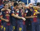 La Liga: Villa late show snatches Barca win at Sevilla