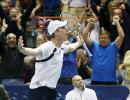 Davis Cup: Djokovic beats Isner, but Querrey puts US level