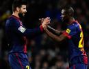 Abidal return gives Barca options in central defence