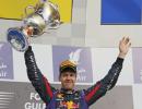 Sebastian Vettel wins in Bahrain