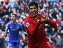 EPL: Suarez stings Chelsea, City collapse at Spurs