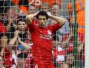 Liverpool's Suarez charged with violent conduct