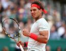 Nadal ousts Paire in rain-delayed Barcelona match