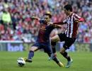 Barcelona title on hold after draw at Bilbao