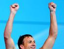 PHOTOS: Frenetic Lochte inspires golden day for US at swimming worlds