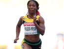 Fraser-Pryce gives Jamaica 100m double