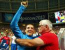 Isinbayeva credits coach for return to World dominance