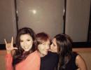 Victoria Beckham enjoys girls night out with Eva Longoria