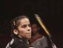 IBL: Saina has it easy against Sindhu