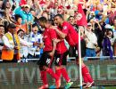 European football PHOTOS: Cardiff upset City; Barca scrape past Malaga