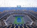 US Open: Rain suspends opening day's play, Federer match postponed