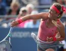 US Open: Azarenka's love affair continues, Wozniacki advances