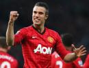 Robin van Persie could return for Man United against Everton