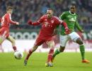 Ribery double as Bayern romp to 7-0 away win