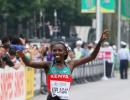 Ethiopian Tsegay wins Delhi half-marathon with course record