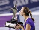 Kvitova claims 10th tour title with Dubai victory