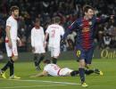 La Liga: Messi completes Barca comeback against Sevilla