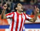 Falcao keeps 10-man Atletico perfect at home