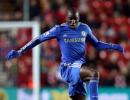 Demba Ba steers Chelsea to big win; Persie saves United