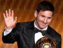 PHOTOS: Messi named world's best player again