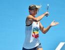 Sharapova gets match practice by roughing up young Oz boys