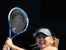 Aus Open: Sharapova punches out Puchkova in 1st round