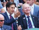 Fans, stars root for Murray at scorching Wimbledon