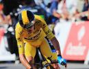 Tour de France: Froome accelerates as Martin wins time trial