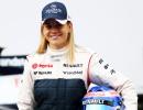 Susie Wolff joins F1 men at Silverstone test