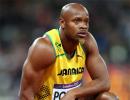 Dope-tainted Powell plays down retirement talk, eyes Rio Games