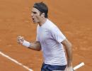 Milestone man Federer completes the quartet