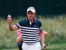 US Open golf: Donald takes top spot on leaderboard