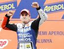 Lorenzo trims gap to Pedrosa with Montmelo win