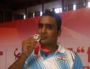 Manjeet settles for silver at China Open