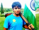 Rathore's son wins silver in junior trap event in Finland