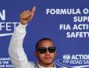 Hamilton takes pole position for British GP