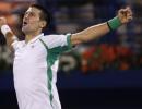 Djokovic overcomes stubborn Del Potro in Dubai