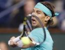 Nadal, Federer on track for Indian Wells showdown